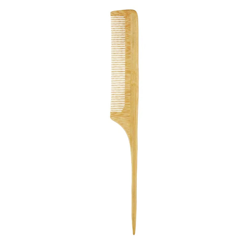 Bamboo Wooden Hair Brush Massage Comb Scalp Massager for Hair Growth Anti-Static Straightening Brush Soft Beard Baby Beech Brush