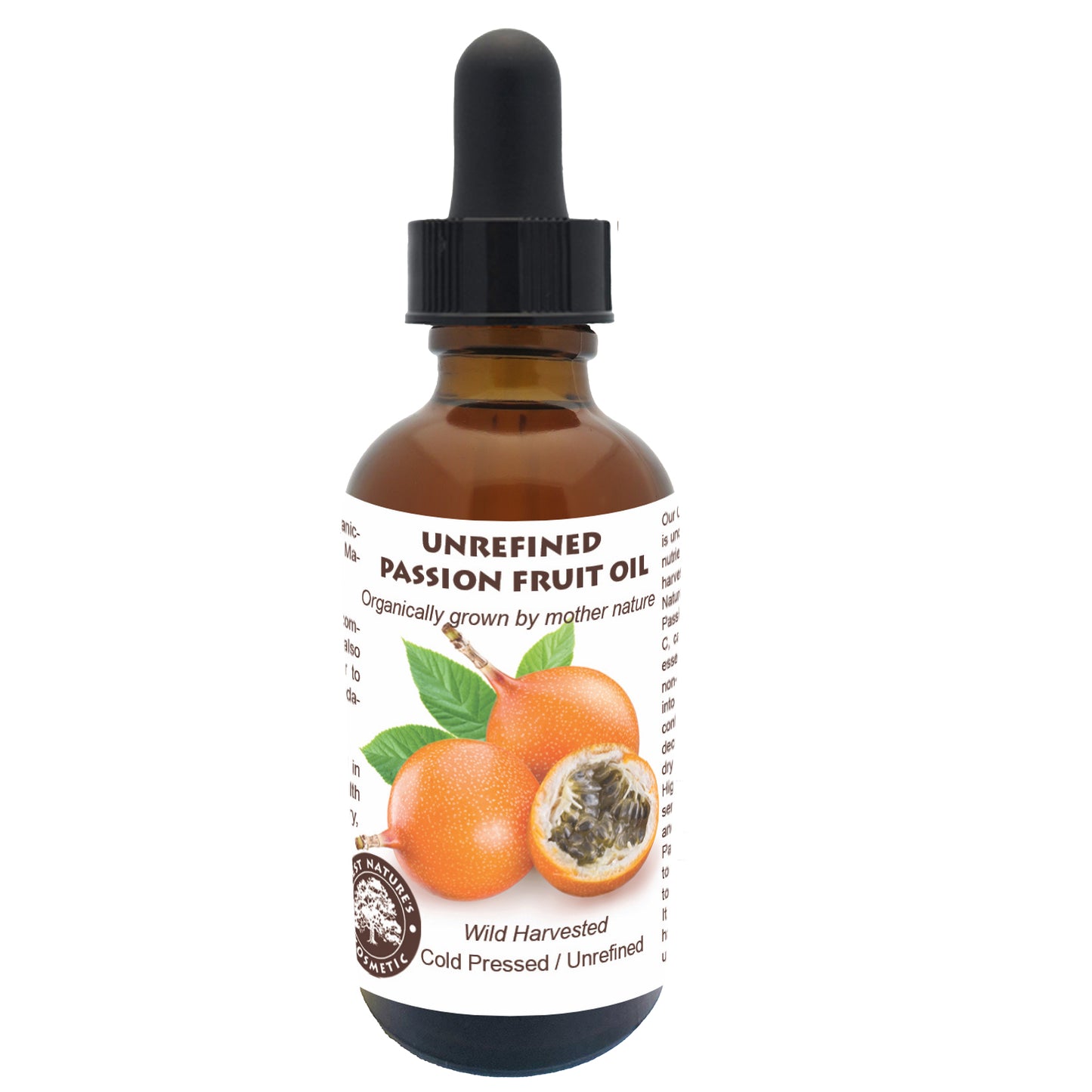 Passion Fruit Oil (pure, cold pressed, unrefined, organic)